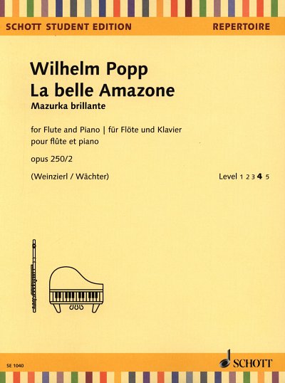W. Popp: La belle Amazone op. 250/2, FlKlav (KlavpaSt)