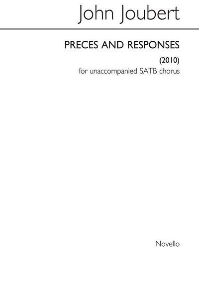 J. Joubert: Preces And Responses, GchKlav (Chpa)