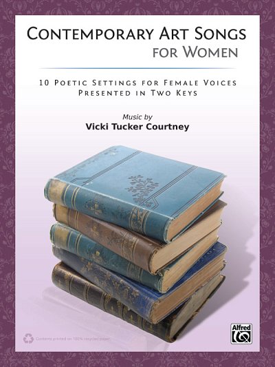 V. Tucker Courtney: Contemporary Art Songs for , Ges (Bu+CD)