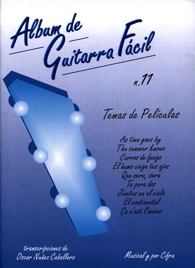O. Nuñez Caballero: Álbum de guitarra fácil 11, Git (Sb)
