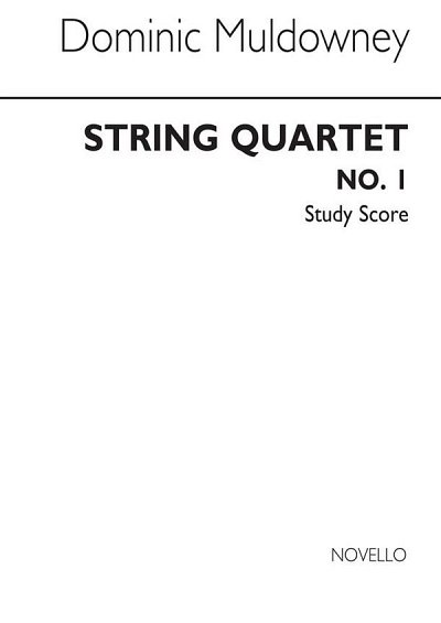 String Quartet No.1, 2VlVaVc (Stp)