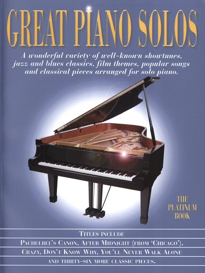 Great Piano Solos - The Platinum Book, Klav