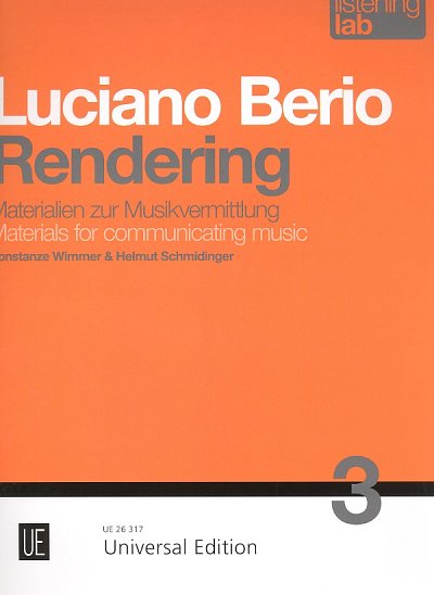 H. Schmidinger: Luciano Berio: Rendering (Bu)