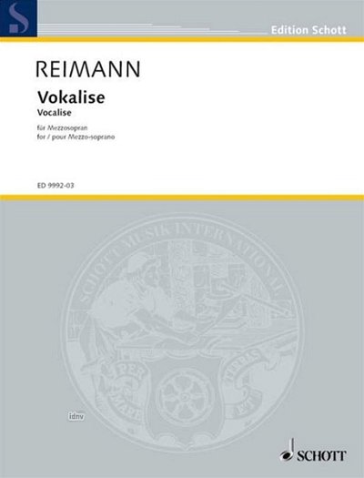 A. Reimann: Vokalise, GesMez
