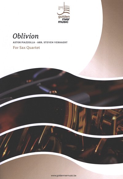 A. Piazzolla: Oblivion, 4Sax (Pa+St)