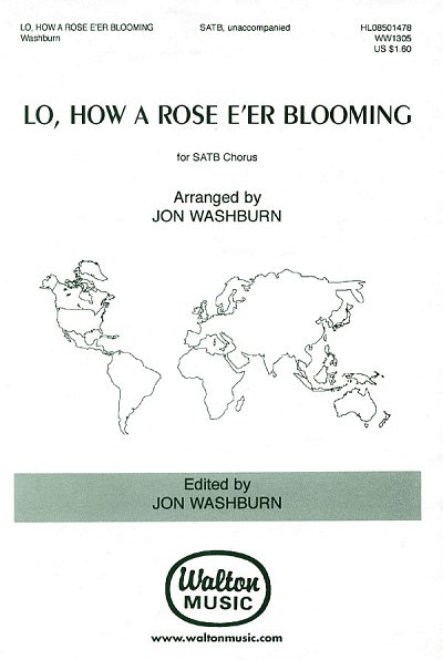 M. Praetorius: Lo, How a Rose E'er Blooming, GCh4 (Chpa)