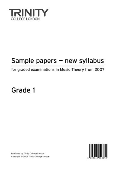 Sample Theory Papers. Grade 1
