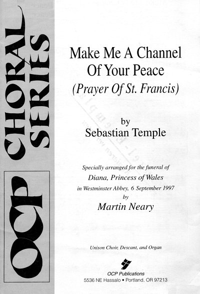 Temple S.: Make Me A Channel Of Your Peace