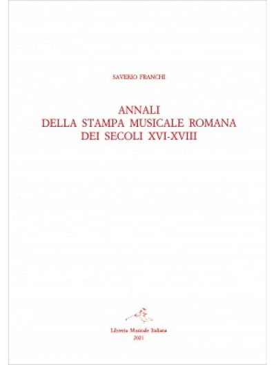 Annali della stampa musicale romana dei secoli