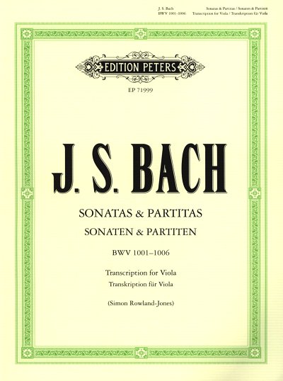 J.S. Bach: Sonaten und Partiten BWV 1001-1006, Va
