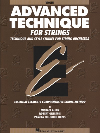 M. Allen i inni: Advanced Technique for Strings – Violine