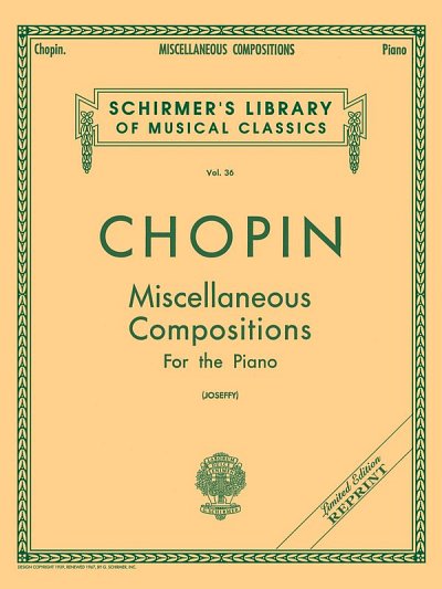 F. Chopin y otros.: Miscellaneous Compositions