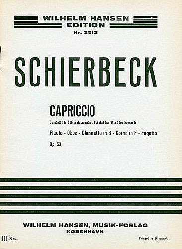 P. Schierbeck: Capriccio Op. 53, Orch (Stp)