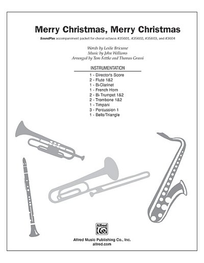 J. Williams: Merry Christmas, Merry Christma, Kamens (Pa+St)