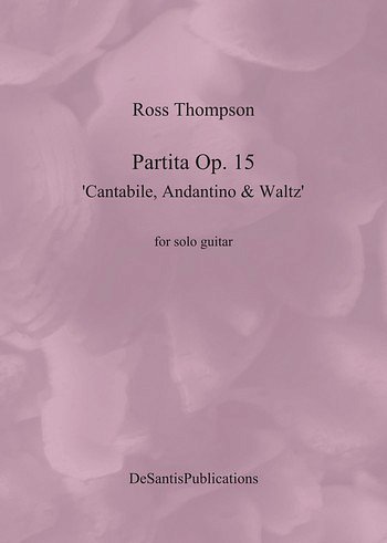 R. Thompson: Partita op. 15, Git