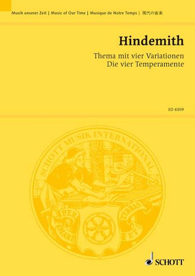 P. Hindemith: Thema mit 4 Variationen