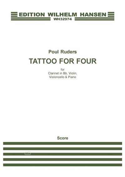 P. Ruders: Tattoo For Four, Kamens (Part.)