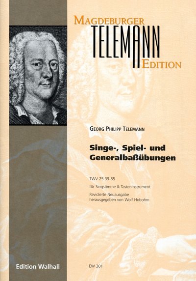 G.P. Telemann: Singe-, Spiel- und Genera, GsOrg/CbKlv (Sppa)