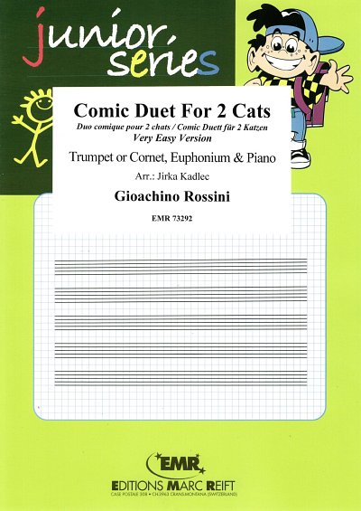 DL: G. Rossini: Comic Duet For 2 Cats, TrpEupKlv (KlavpaSt)