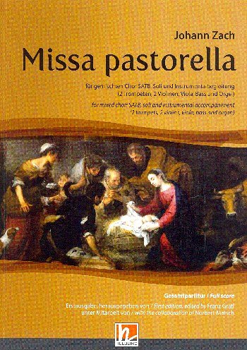 J. Zach: Missa pastorella, 4GesGchOrchO (Part.)