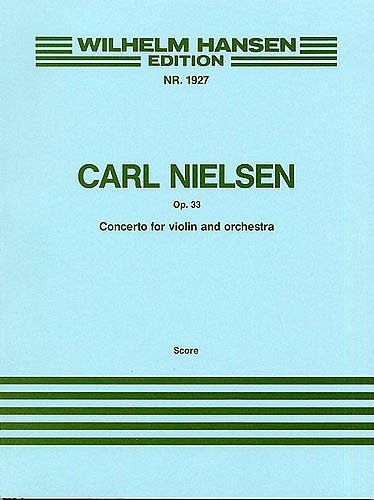 C. Nielsen: Concerto For Violin And Orchestr, VlOrch (Part.)