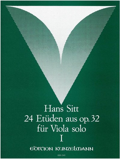 H. Sitt: 24 Etüden Aus Op. 32 Für Viola Solo, Band 1