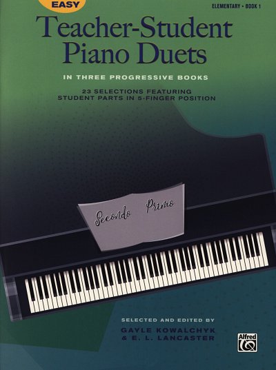 Easy Teacher-Student Piano Duets 1, Klav4m (Sppa)