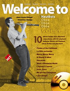 J. Delage: Welcome to Hautbois, Ob (Bu+CD)