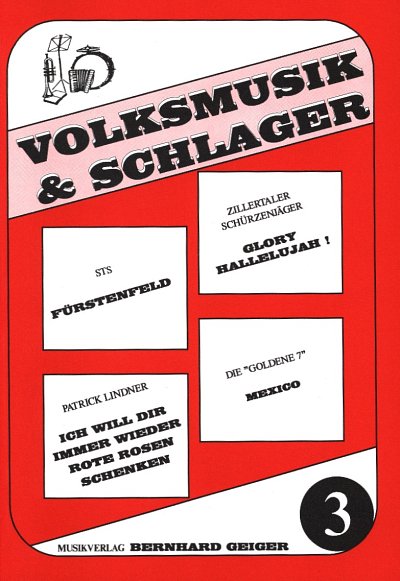 AQ: Volksmusik & Schlager 3, GesAkk;6BRhy (Stsatz) (B-Ware)