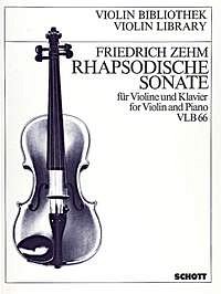 Z. Friedrich: Rhapsodische Sonate , VlKlav