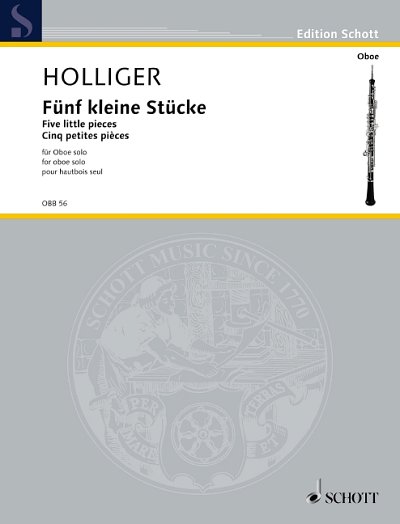 DL: H. Holliger: Fünf kleine Stücke, Ob (EA)