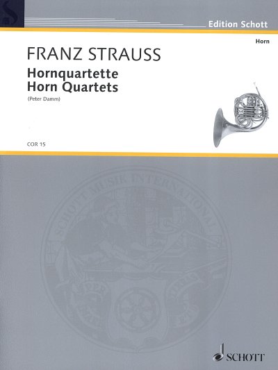 F. Strauss: Hornquartette, 4Hrn (Pa+St)