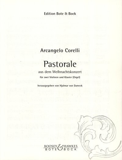 A. Corelli: Pastorale, 2VlKlav (KlavpaSt)