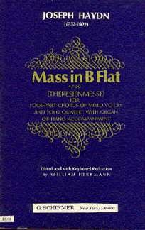 J. Haydn: Mass in B-Flat (Theresienmesse), GchKlav (Chpa)