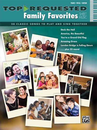 Top-Requested Family Favorites Sheet Music, GesKlavGit (Bu)