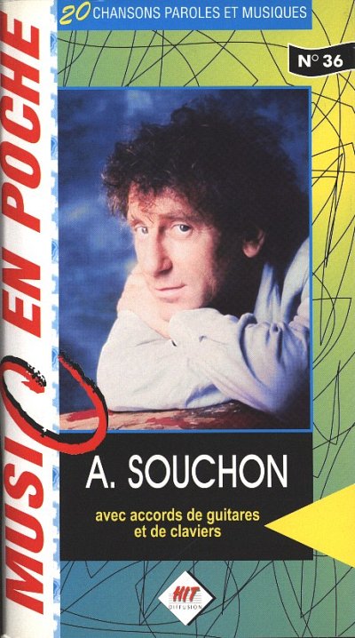 A. Souchon: Music en poche : Alain Souchon, GesGitKlav (LB)