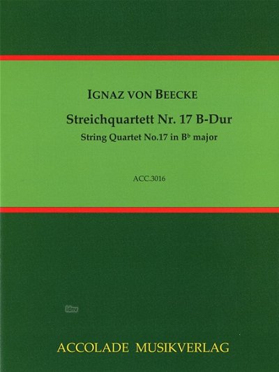 I. v. Beecke: Quartett 17 B-Dur