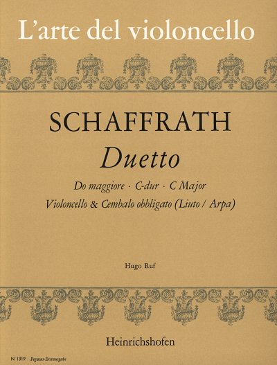 C. Schaffrath: Duetto C-Dur, VcCemb (Pa+St)