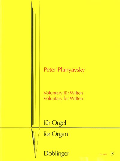 P. Planyavsky: Voluntary fuer Wilten, Org