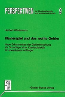 H. Wiedemann: Klavierspiel und das rechte Gehirn, Klav (Bu)