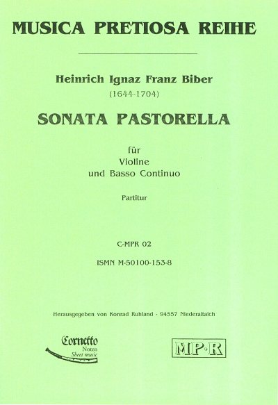 H.I.F. Biber: Sonata pastorella, VlBc (PaSt)