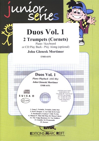 J.G. Mortimer: Duos Vol. 1, 2Trp (+CD)