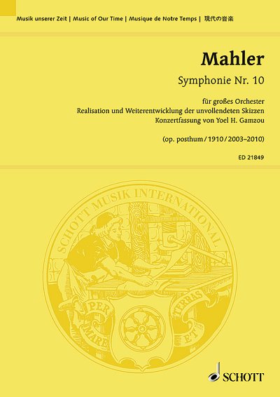 DL: G. Mahler: Symphonie Nr. 10, Orch (Stp)
