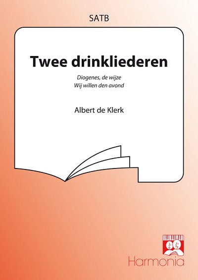 A.d. Klerk: Twee drinkliederen, Gch;Klav (Chpa)