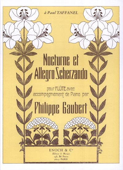P. Gaubert: Nocturne et Allegro Scherzand, FlKlav (KlavpaSt)