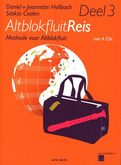 D. Hellbach: Altblokfluitreis 3, Ablf (+4CDs)