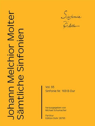 J.M. Molter: Sämtliche Sinfonien Vol. 93 (Part.)