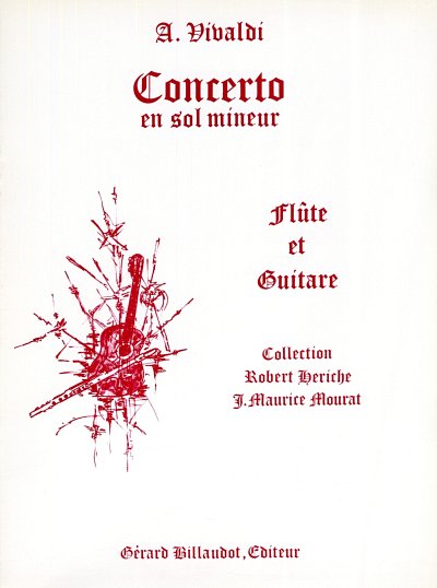 A. Vivaldi: Concerto En Sol Mineur, FlGit