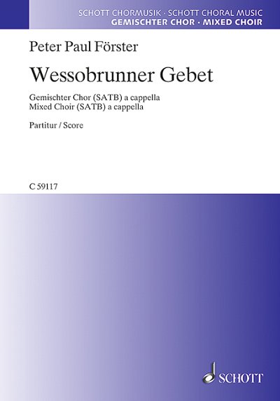 Foerster, Peter Paul: Wessobrunner Gebet