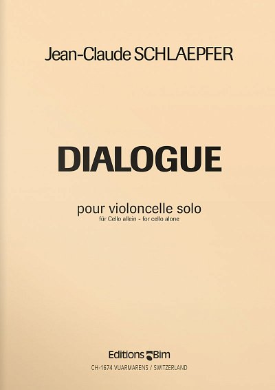 J. Schlaepfer: Dialogue, Vc